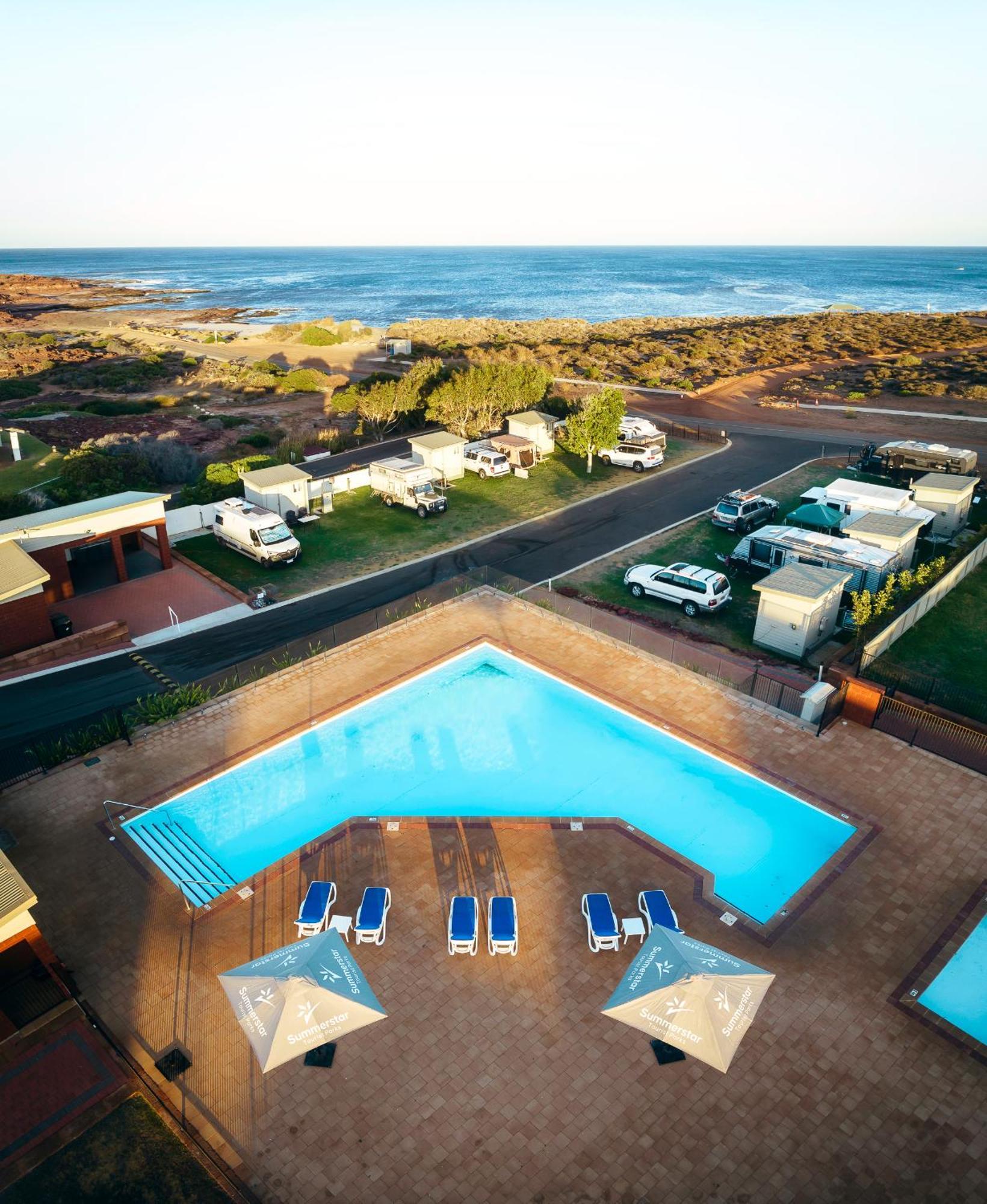 Kalbarri Red Bluff Tourist Park Hotel Exterior photo