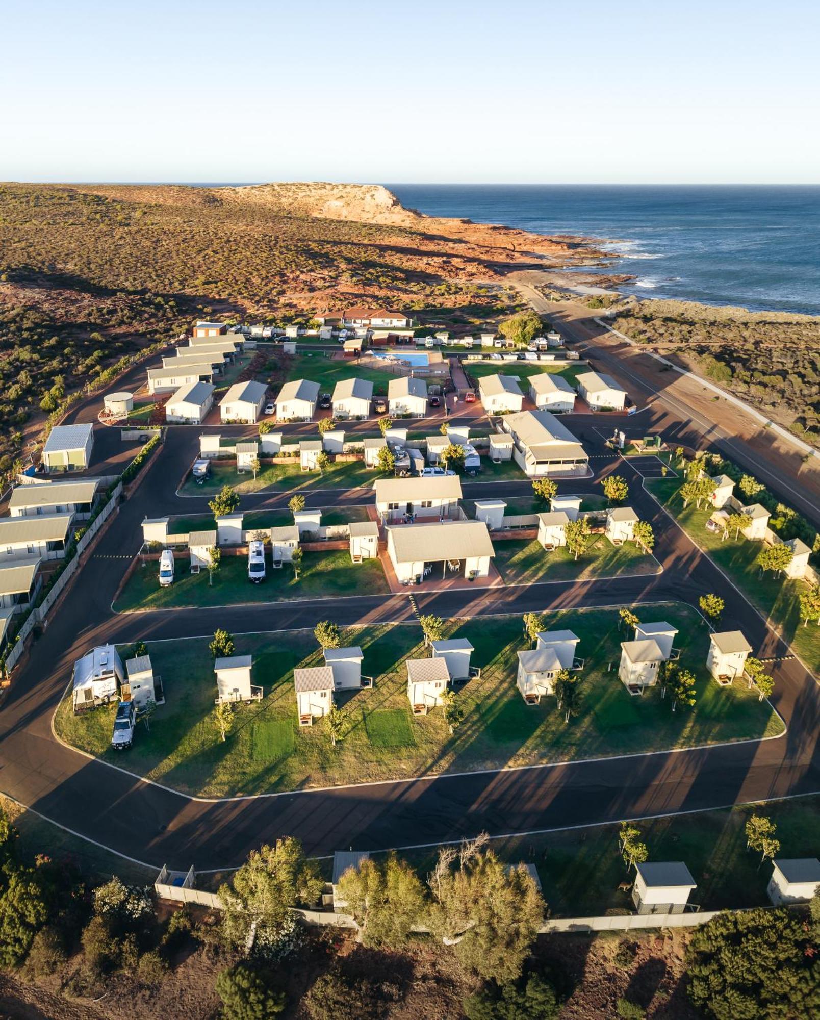 Kalbarri Red Bluff Tourist Park Hotel Exterior photo